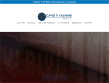Tablet Screenshot of dkashlaw.com